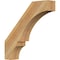 Ekena Millwork 4"W x 20"D x 20"H Balboa Rough Sawn Knee Brace, Western Red Cedar BRC04X20X20BOA00RWR - alternate 1